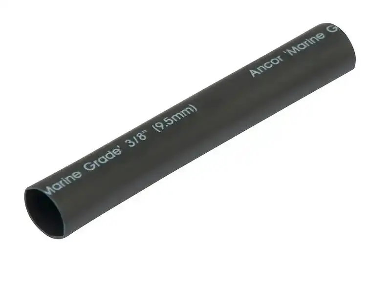 3/8-Inch By 3-Foot Black Heat-Shrink Tubing For Electrical Insulation And Protection 1