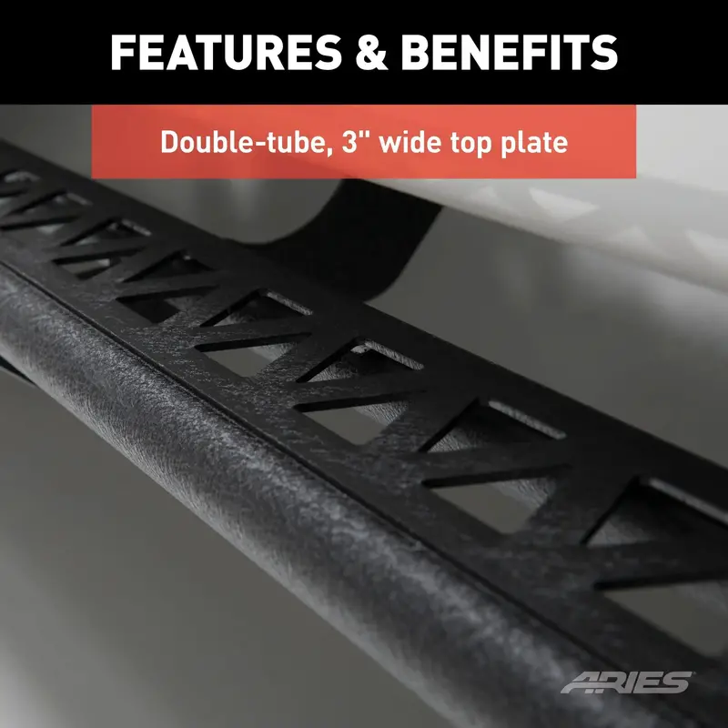 Aries Rocker Step Running Boards – Stainless Steel Side Steps For Jeep Wrangler Jl Unlimited 1