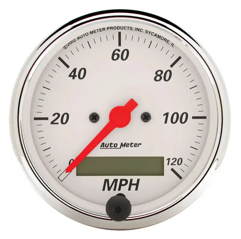Autometer 1388 Mechanical Gauge – Classic Dial With Perimeter Incandescent Illumination 1
