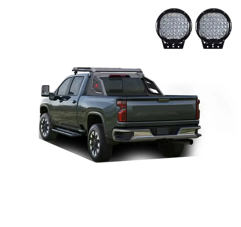 Black Horse Off Road Armour Chase Rack Kit – Universal Mount System (Ar-Chr02-Pl69B) 1
