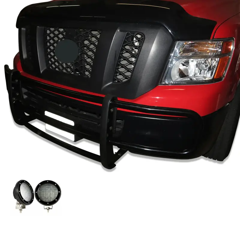 Black Horse Off Road Spartan Grille Guard Kit – Model 17Ninvma-Plfb 1
