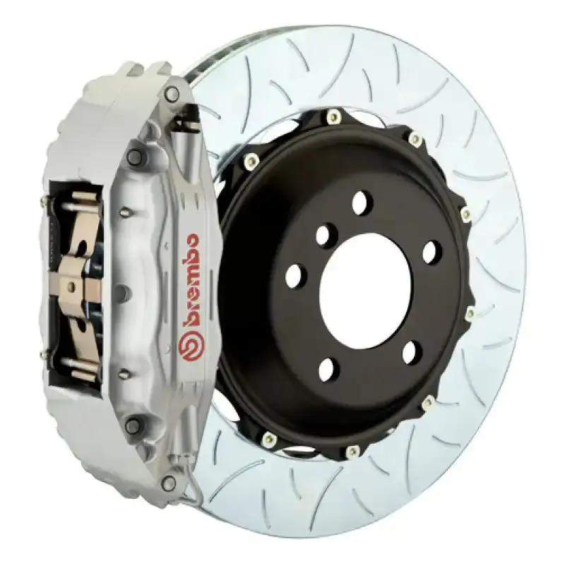 Brembo Gt Big Brake Kit For 2006–2012 Bmw 325I (Excl. Xdrive) – Front, 6-Piston Calipers, Slotted 355X32Mm Rotors 1