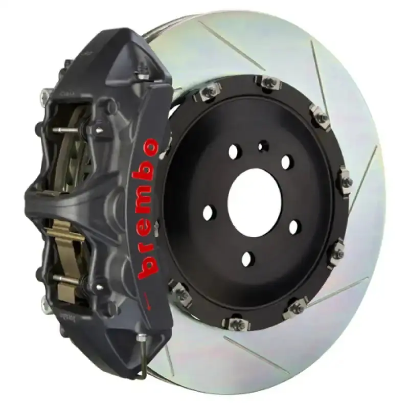 Brembo Gts Front Big Brake Kit – 6-Piston Calipers With 380X34Mm Slotted Two-Piece Rotors For 2010–2015 Camaro Ss 1