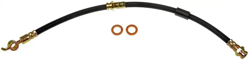 Dorman H621074 First Stop Brake Line – 18.13-Inch Single Hose Replacement 1