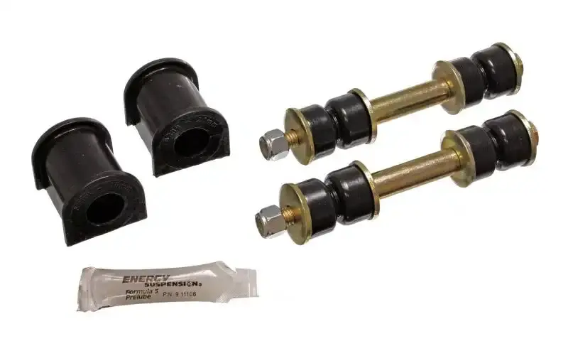 Energy Suspension Front Sway Bar Bushing Kit – 20Mm Black Polyurethane For 1986–1997 Nissan 720 & Hardbody 4Wd 1