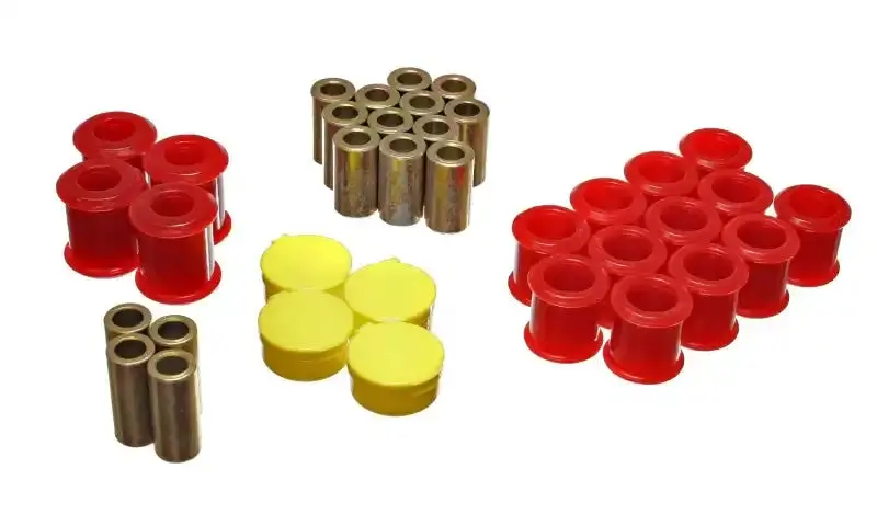 Energy Suspension Red Rear Control Arm Bushing Kit For 1989–1994 Nissan 240Sx (S13) 1