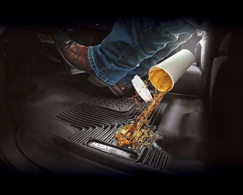 Husky Liners X-Act Contour Second-Row Floor Liner (Model 54791) For Jeep Gladiator 1