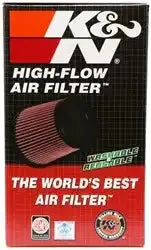 K&N Ru-2815 Universal Clamp-On Air Filter – Reusable High-Flow Design 1
