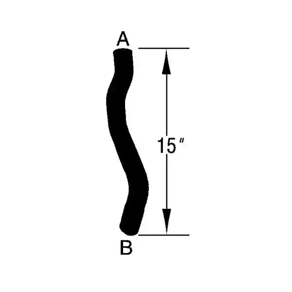 Omix-Ada Radiator Coolant Inlet Hose – Compatible With 1996–2000 Dodge Caravan 3.0L 1