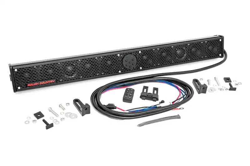 Rough Country Bluetooth Soundbar For Utvs And Atvs – 10-Speaker Waterproof Audio System (Discontinued Model 99500) 1