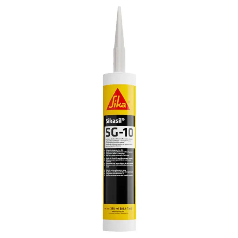 Sikasil Sg-10 Clear High-Performance Silicone Sealant – 295 Ml Cartridge 1