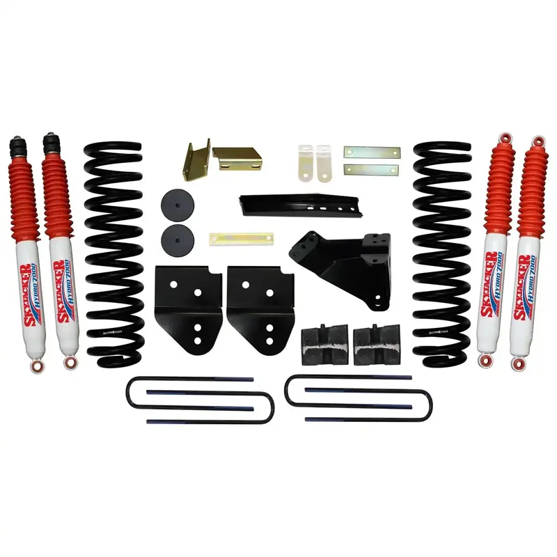 Skyjacker 4-Inch Hydro Shocker Lift Kit For 2011 Ford F-250 Gas Models 1