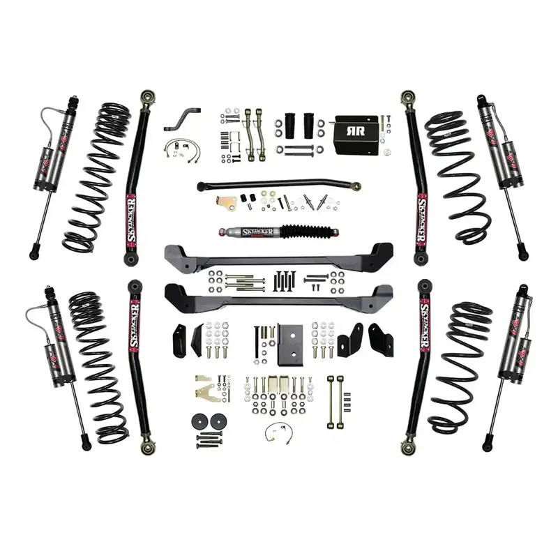 Skyjacker Tj40Rr1Ltk-X 4-Inch Lift Kit – Includes Adx 2.0 Remote Reservoir Shocks 1