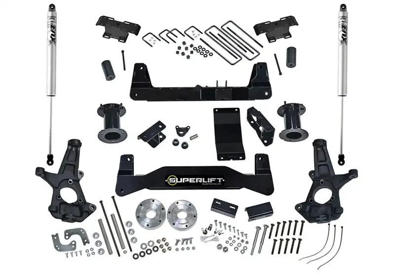 Superlift 6.5-Inch Lift Kit With Fox Shocks For 2014–2018 Gm 1500 4Wd Trucks (Old Body Style) 1