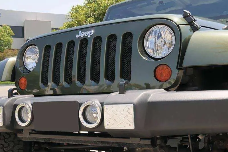 T-Rex Sport Series Formed Mesh Grille – Black Replacement Grille For Factory Mounting (Installs Behind Oem Grille) 1