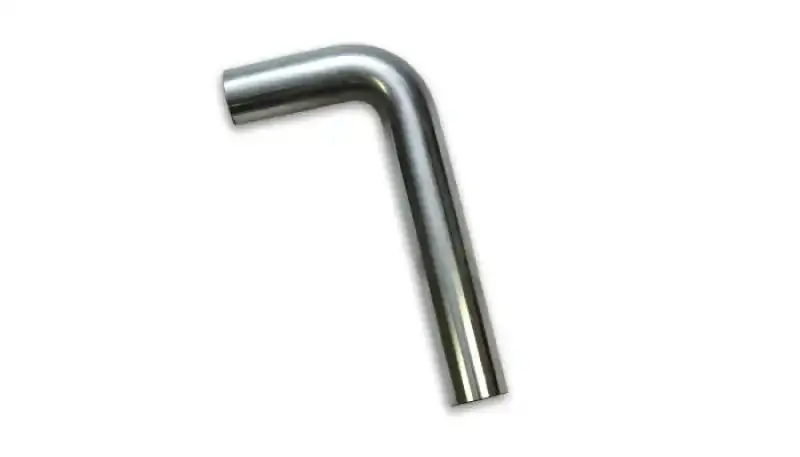 Vibrant 2.5-Inch Od T304 Stainless Steel 90° Mandrel-Bent Exhaust Elbow – 4″ × 12″ Legs, 2.5″ Centerline Radius 1