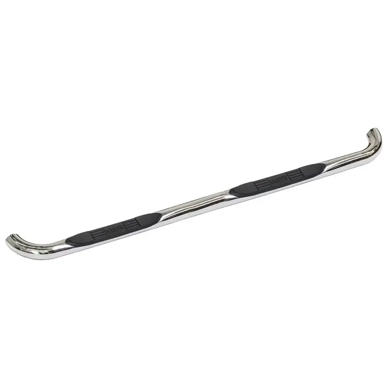Westin E-Series 3-Round Nerf Bars – Gloss Black, Designed For Crew Cab Trucks 1